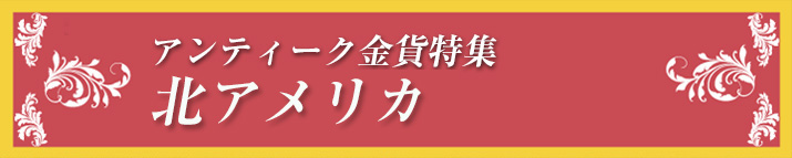 アンティーク金貨特集：北アメリカ